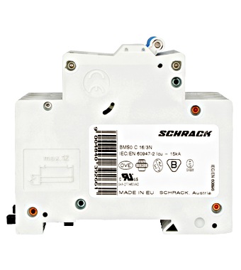 Sicherungsautomat, Kennlinie C, 16A, 3+N, 10kA