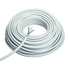 YM-J 3x2,5 re hellgrau, PVC Mantelleitung 1m 