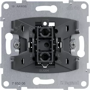 SEANO Einsatz Wechselschalter 10AX Steckklemmen