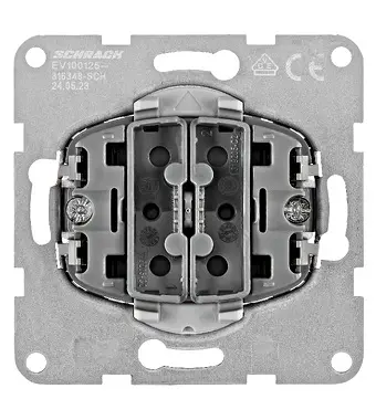 Serienschalter-Einsatz VISIO S, Steckklemmen