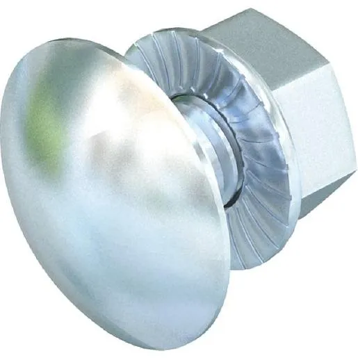 OBO Flachrundschraube mit Kombimutter M6x12 St F 100Stk.