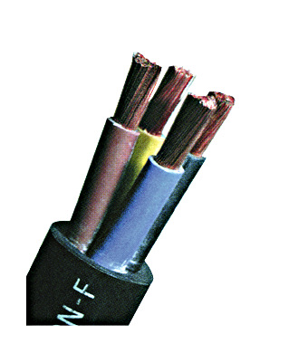H07RN-F 5G35 schwarz, Gummischlauchleitung feindrähtig,VDE